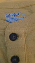 تحميل الصورة إلى عارض المعرض، Cat & Jack Short-Sleeve Henley Pocket T-Shirt for Toddler Boys Size 2-4T
