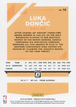 تحميل الصورة إلى عارض المعرض، 2019-20 Panini Donruss Optic #16 Luka Doncic Dallas Mavericks