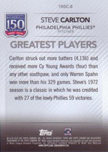 Load image into Gallery viewer, 2019 Topps Chrome Update 150 Years of Professional Baseball Steve Carlton #150C-8 Philadelphia Phillies