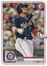 Load image into Gallery viewer, 2020 Bowman Baseball Cards #49-99 - Choose Yours