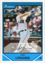 将图片加载到图库查看器,2007 Bowman Draft Picks & Prospects Evan Longoria #BDPP99 Tampa Bay Devil Rays