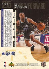تحميل الصورة إلى عارض المعرض، 1994-95 Upper Deck Basketball Special Edition #SE65 Nick Anderson