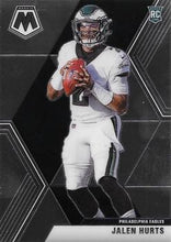 تحميل الصورة إلى عارض المعرض، 2020 Panini Mosaic Jalen Hurts Rookie RC #222 Philadelphia Eagles