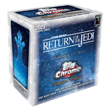 Load image into Gallery viewer, 2023 Topps Chrome Star Wars Return Of The Jedi Hobby Box