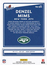 تحميل الصورة إلى عارض المعرض، 2020 Donruss Optic The Rookies Denzel Mims RC #TR-DM