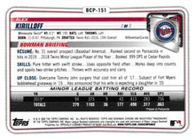 将图片加载到图库查看器,Alex Kirilloff 2020 Topps Bowman Chrome #BCP-151 Twins