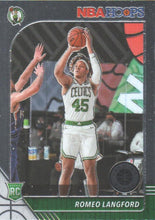 تحميل الصورة إلى عارض المعرض، كرة السلة Panini NBA Hoops Premium Stock Silver Prizm 2019-20 ROMEO LANGFORD #211 RC