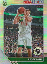 Load image into Gallery viewer, 2019-20 Hoops Premium Stock Brook Lopez Silver Prizm #106 Milwaukee Bucks