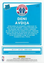 Load image into Gallery viewer, 2020-21 Panini Donruss Rated Rookies Deni Avdija #205 Washington Wizards