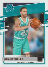 تحميل الصورة إلى عارض المعرض، 2020-21 Panini Donruss Rated Rookies Grant Riller #250 Charlotte Hornets