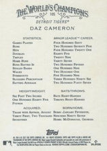 تحميل الصورة إلى عارض المعرض، 2021 توبس ألين وجينتر داز كاميرون روكي # 105 ديترويت تايجرز