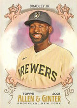 تحميل الصورة إلى عارض المعرض، 2021 Topps Allen & Ginter's Jackie Bradley Jr. SP #310 Milwaukee Brewers