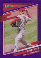 Load image into Gallery viewer, 2021 Panini Donruss Holo Purple #199 Shohei Ohtani Angels