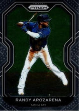 将图片加载到图库查看器,2021 Panini Prizm Randy Arozarena Silver Prizm #1 Tampa Bay Rays