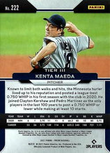 Load image into Gallery viewer, 2021 Panini Prizm Kenta Maeda Silver Prizm #222 Minnesota Twins
