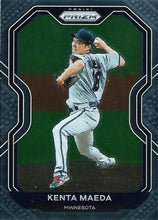 Load image into Gallery viewer, 2021 Panini Prizm Kenta Maeda Silver Prizm #222 Minnesota Twins