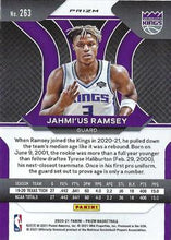 تحميل الصورة إلى عارض المعرض، 2020-21 بانيني بريزم جاهميوس رامسي فضي بريزم RC #263