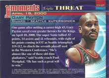 将图片加载到图库查看器,2000-01 Topps Finest Gary Payton Refractor Finest Moments Auto #FM-GP P468