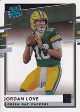 Load image into Gallery viewer, 2020 Panini Chronicles #RR-JL Jordan Love Clearly Donruss Rated Rookies Packers