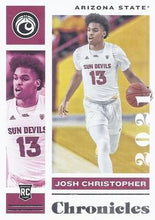 Load image into Gallery viewer, 2021 Panini Prizm Josh Christopher Rookie Silver Prizms #22 Arizona State Sun Devils