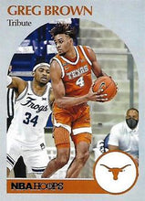 تحميل الصورة إلى عارض المعرض، 2021 Panini Chronicles Hoops Retro Greg Brown III 64 Texas Longhorns