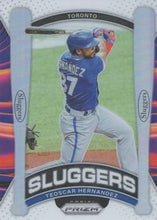 Load image into Gallery viewer, 2021 Panini Prizm Teoscar Hernandez Sluggers #3 Toronto Blue Jays