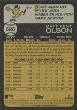 تحميل الصورة إلى عارض المعرض، 2022 Topps Heritage Matt Olson #590 Atlanta Braves