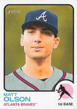 تحميل الصورة إلى عارض المعرض، 2022 Topps Heritage Matt Olson #590 Atlanta Braves