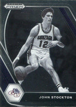 Load image into Gallery viewer, 2021 Panini Prizm Draft Pick #87 John Stockton - Gonzaga Bulldogs