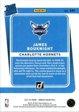 تحميل الصورة إلى عارض المعرض، 2021-22 بانيني دونروس المصنف المبتدئ جيمس بوكنيت #201 شارلوت هورنتس