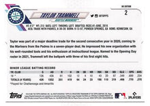 将图片加载到图库查看器,2021 Topps UK Edition Taylor Trammell RC #2 Seattle Mariners
