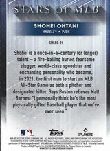 Load image into Gallery viewer, 2022 Topps Chrome Stars of MLB Shohei Ohtani California Angels #SMLBC-24