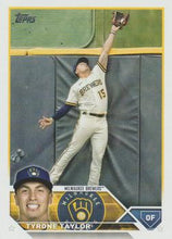 Load image into Gallery viewer, 2023 Topps Tyrone Taylor #61 Milwaukee Brewers