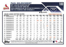 Load image into Gallery viewer, 2023 Topps Paul Goldschmidt #100 St. Louis Cardinals
