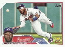 Load image into Gallery viewer, 2023 Topps Michael Harris II Rookie #226 Atlanta Braves