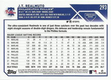 Load image into Gallery viewer, 2023 Topps J.T. Realmuto #293 Philadelphia Phillies