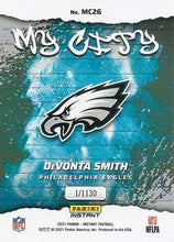 将图片加载到图库查看器,2021 PANINI INSTANT DEVONTA SMITH ROOKIE CARD MY CITY #MC26 RC