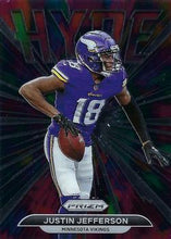 تحميل الصورة إلى عارض المعرض، 2021 Panini Prizm Hype #H5 JUSTIN JEFFERSON Minnesota Vikings
