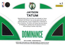 Load image into Gallery viewer, 2021-22 Panini Prizm Dominance Jayson Tatum #5 Boston Celtics