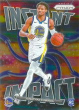 Load image into Gallery viewer, 2021-22 Panini Prizm Instant Impact #7 Jonathan Kuminga Golden State Warriors