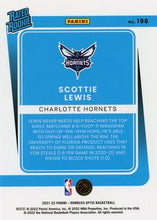 Load image into Gallery viewer, 2021-22 Panini Donruss Optic Rated Rookies Scottie Lewis #196 Charlotte Hornets