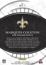 将图片加载到图库查看器,2022 Select Hidden Talents Marques Colston #HT-7 Saints