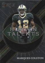 将图片加载到图库查看器,2022 Select Hidden Talents Marques Colston #HT-7 Saints