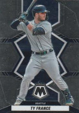 将图片加载到图库查看器,2022 Panini Mosaic Ty France Base Silver Prizm #82 Seattle Mariners