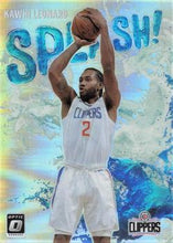 Load image into Gallery viewer, 2021-22 Panini Donruss Splash Holo Kawhi Leonard #15 Los Angeles Clippers