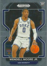 将图片加载到图库查看器,2022 Panini Prizm Draft Pick Wendell Moore Jr. Rookie #76 Duke Blue Devils