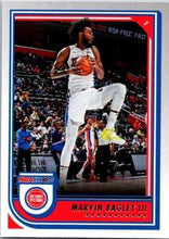 将图片加载到图库查看器,2022-23 Panini Hoops  Marvin Bagley III #61 Detroit Pistons