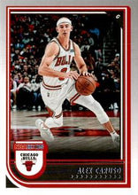 将图片加载到图库查看器,2022-23 Panini NBA Hoops Alex Caruso Blue Parallel #78 Chicago Bulls