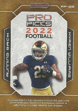 将图片加载到图库查看器,2022 Pro Pick Premium #PP-23 - Kyren Williams - Notre Dame Fighting Irish