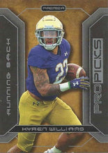 将图片加载到图库查看器,2022 Pro Pick Premium #PP-23 - Kyren Williams - Notre Dame Fighting Irish